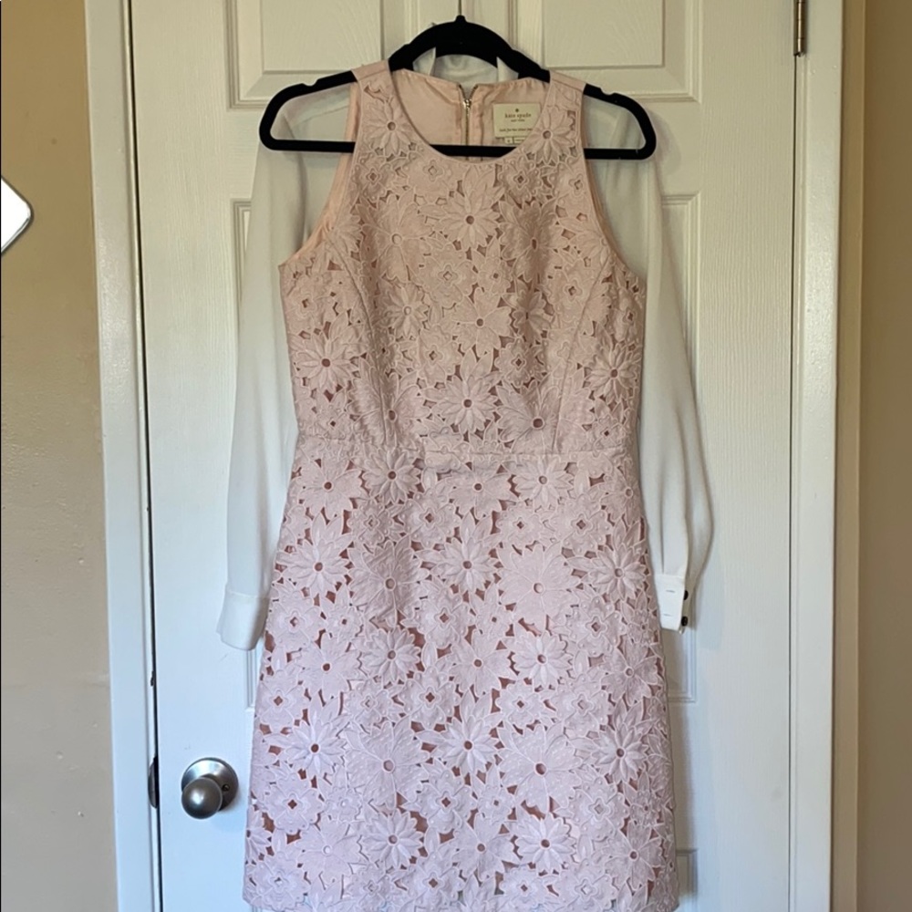 Kate spade size 8 light pink dress